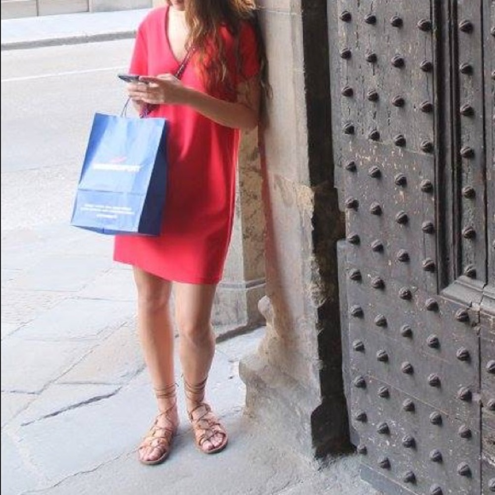 Red dress